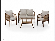 BABİL 2`Lİ RATTAN SET